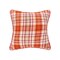 Briar Plaid Cotton Blend Handwoven Accent Throw Pillow 18" x 18"